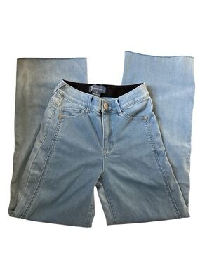 Democracy Light Blue Flare Jeans in Size 2